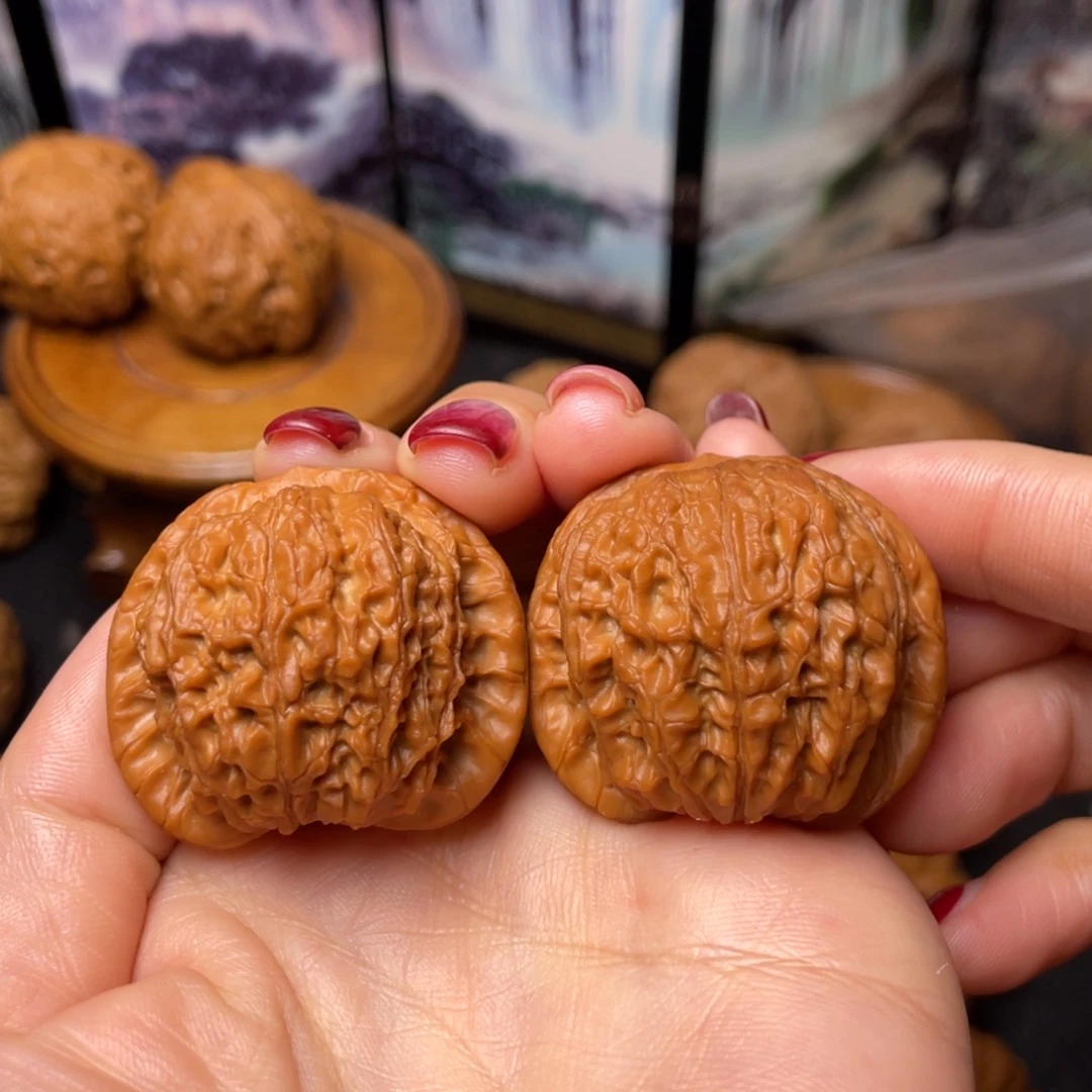 把件文玩核桃38血麒麟