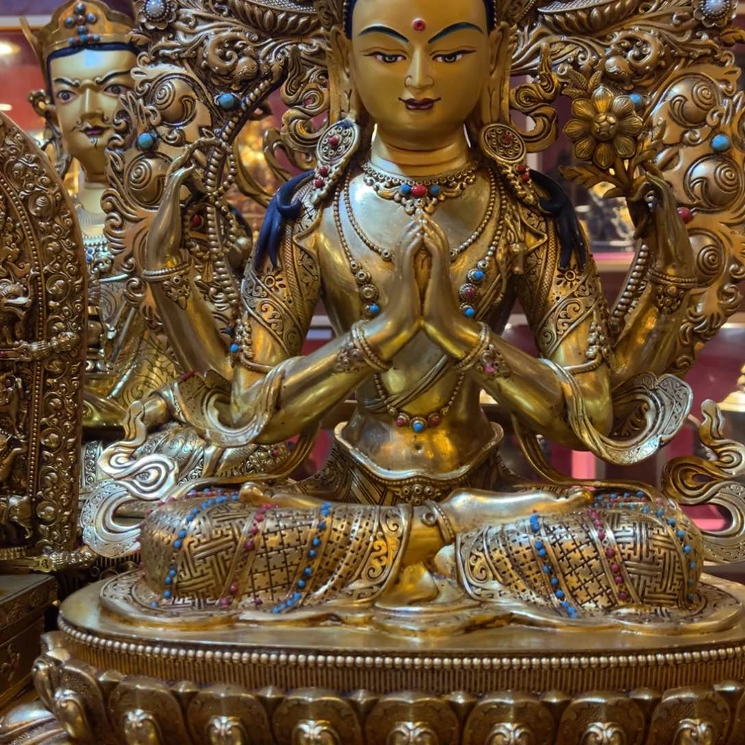 长***️铜1111四臂观音111111111