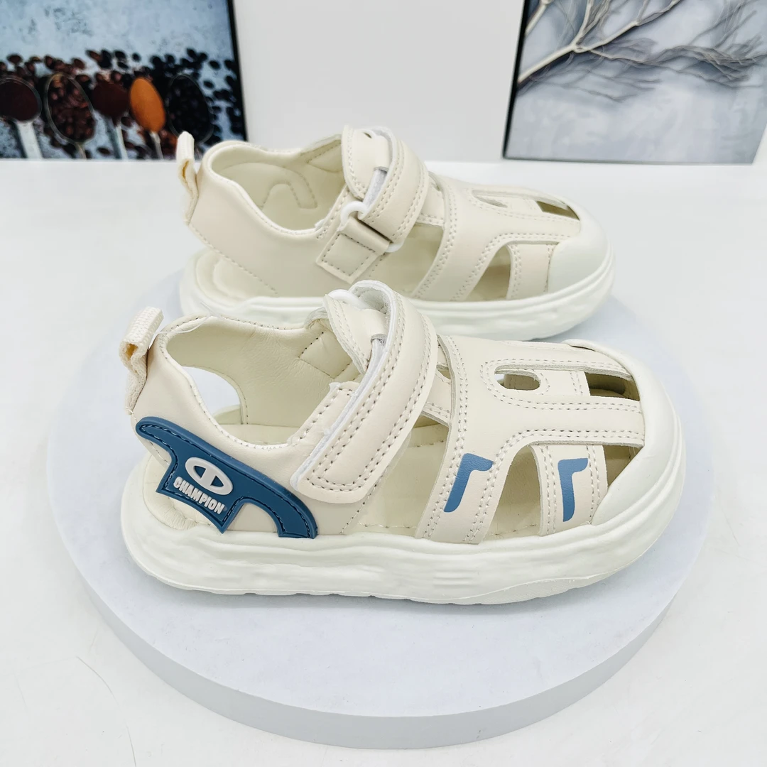 D1区2616夏季儿童休闲包头凉鞋