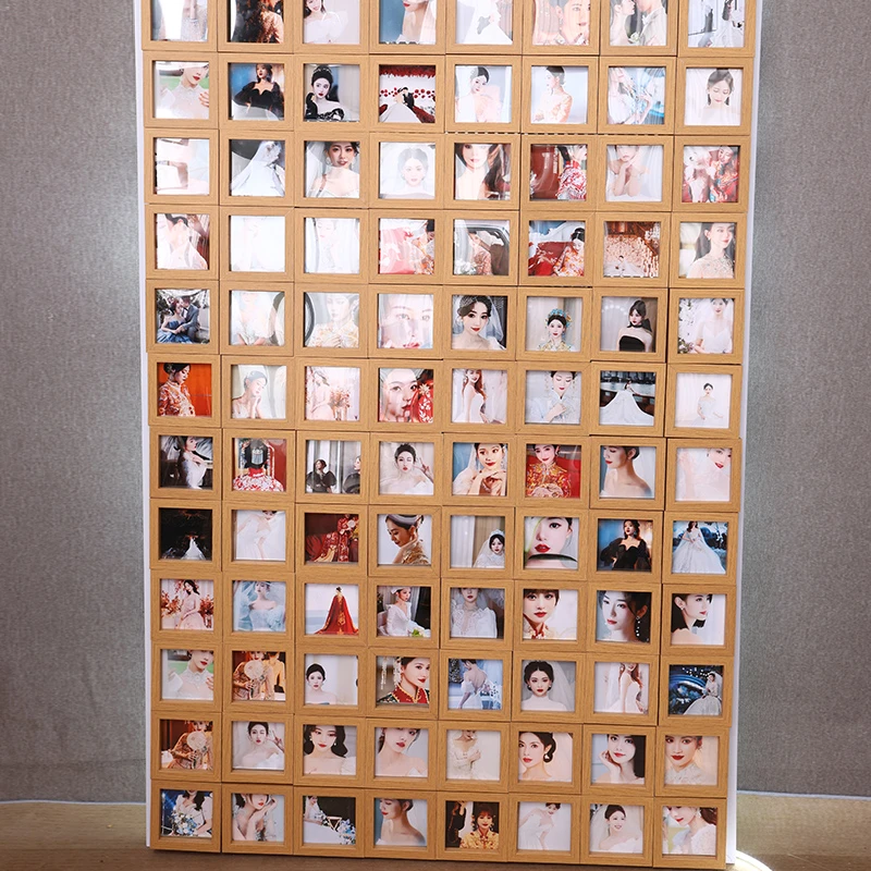 相框墙磁吸创意组合可diy家庭沙发背景玄关照片墙展示