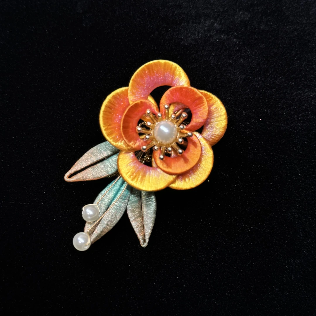 【海皇】手工缠花 首饰边夹复古非遗