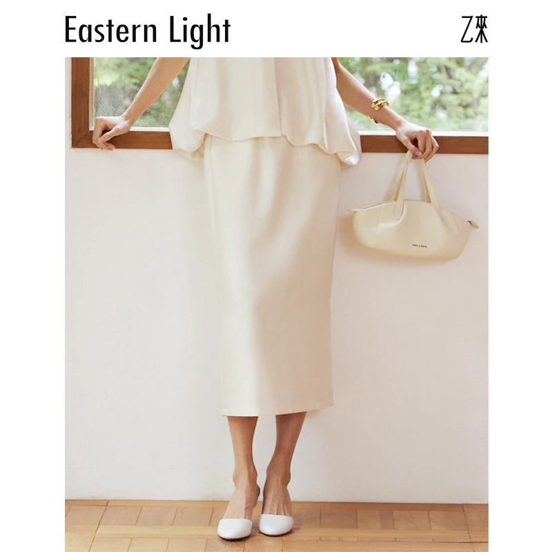 Eastern Light/乙来2025夏季新款时尚半裙优雅奥斯汀轻量感达播