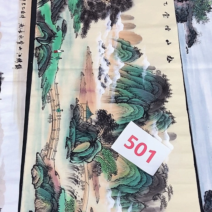 小周画廊的直播间