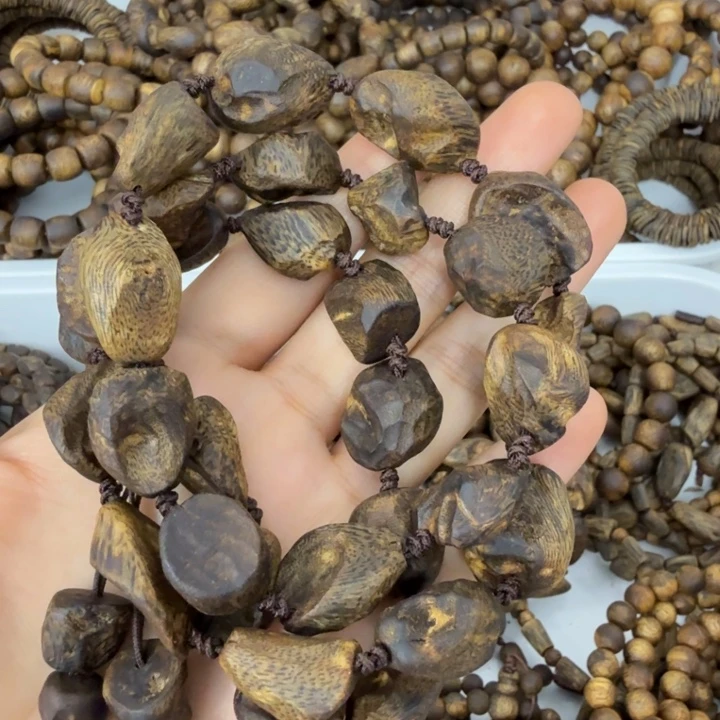 手串沉香球***蓿沉香绿奇楠大树丁留疤沉水收藏级别51