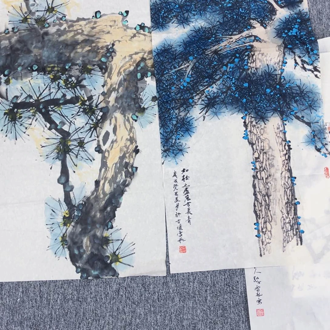 国画海**向绘画雷航老师作品100.50