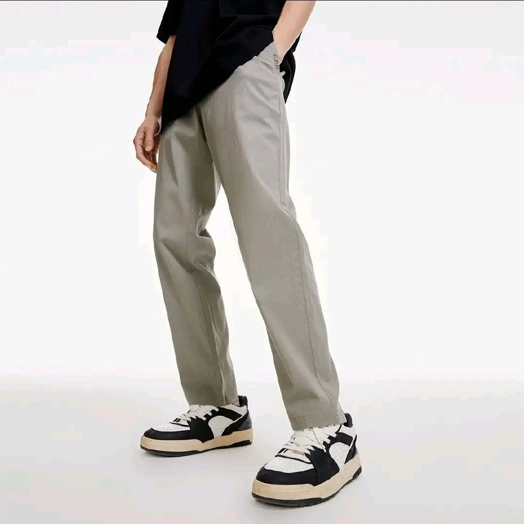 【杰】日常通勤直筒休闲裤9953-G1-4