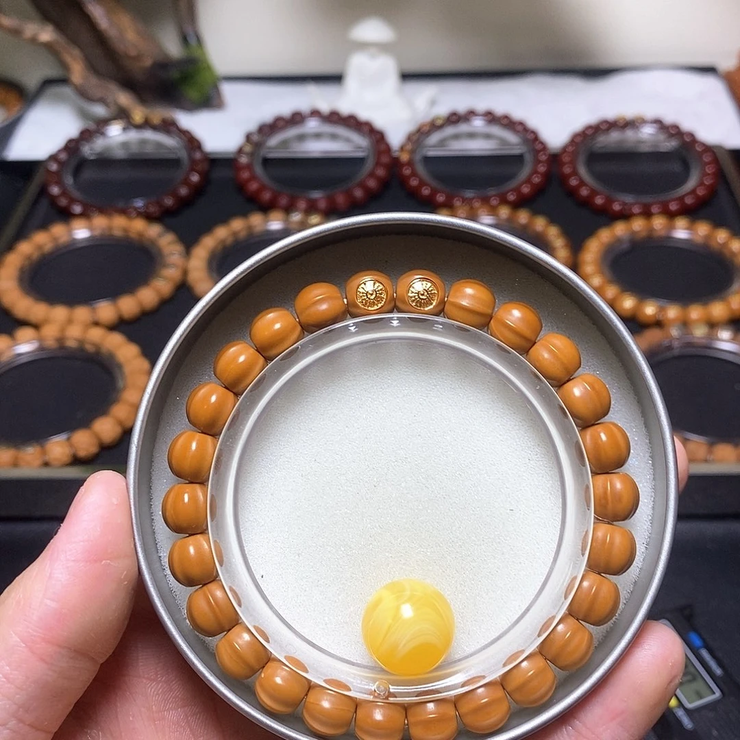 手串猴头核桃全品双标款鲨鱼鳍 尺寸9左右 25号