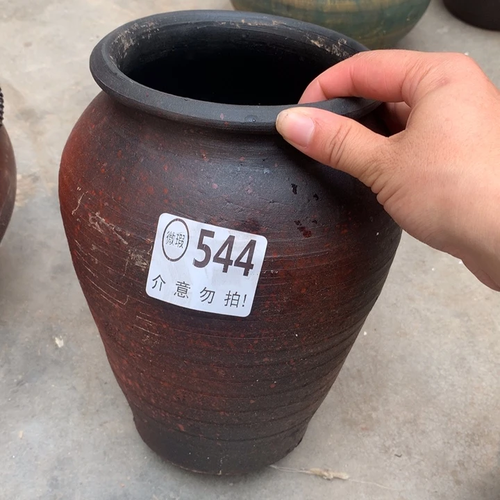 【闪购商品】544瑕疵窑裂有孔高25口15