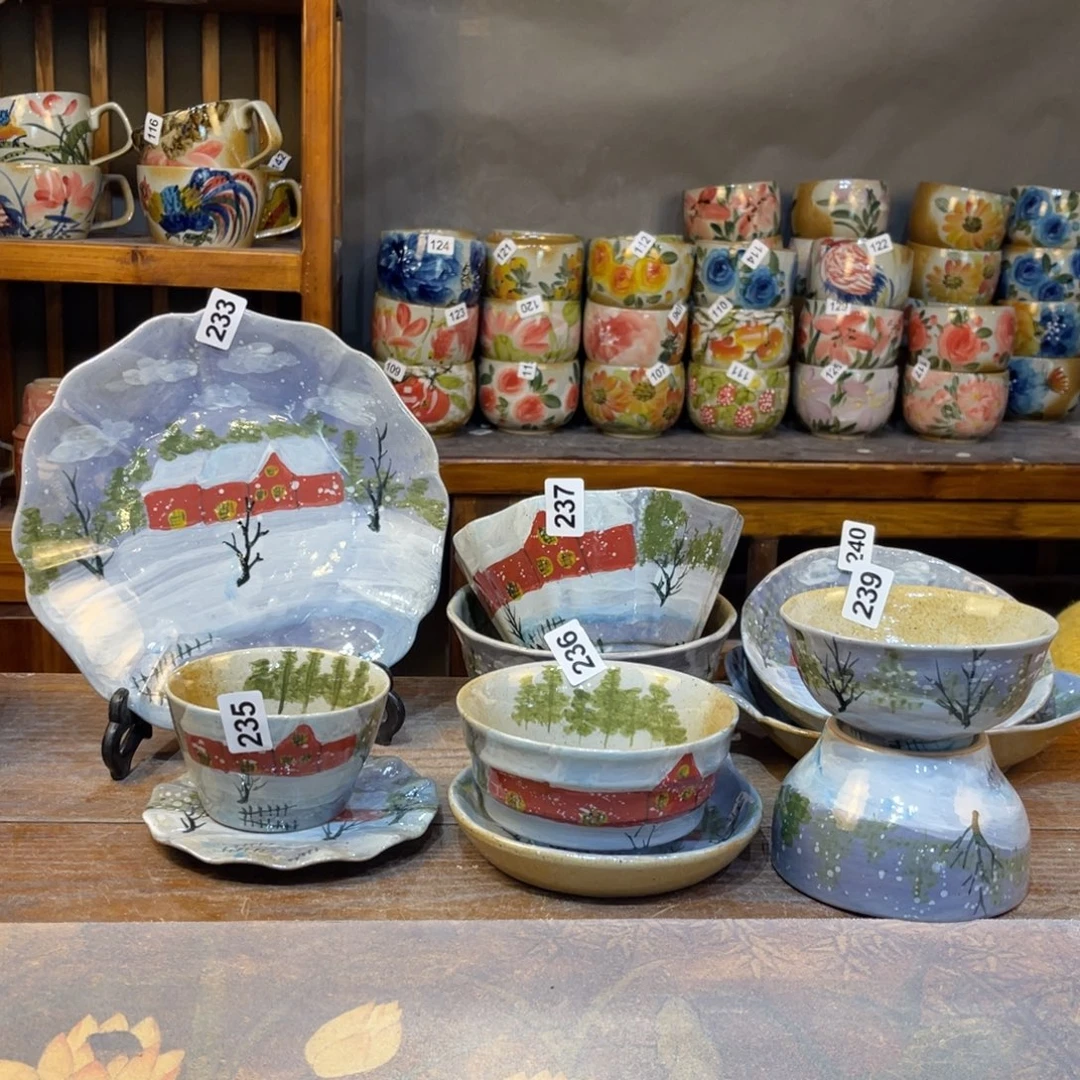 瓷片景德镇手工制作