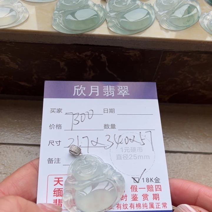 【闪购商品】翡翠颈饰未镶嵌腋**女天然