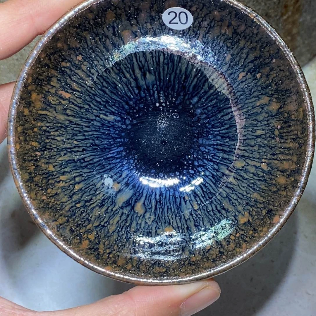 茶盏龙窑柴烧建盏20
