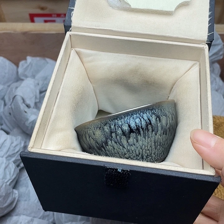 茶盏百花束口配礼盒