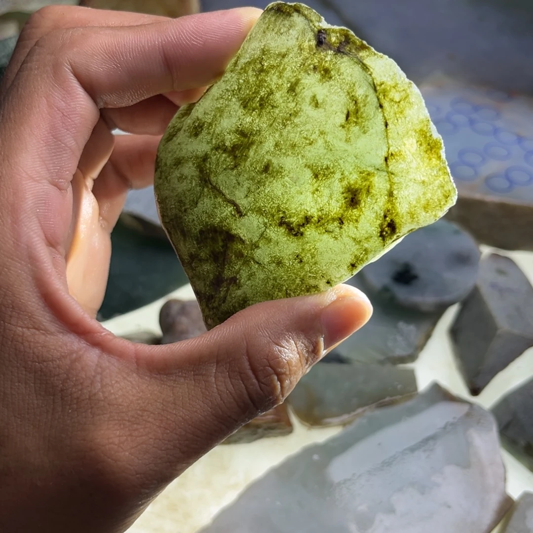 翡翠散珠纯天然缅甸翡翠A货