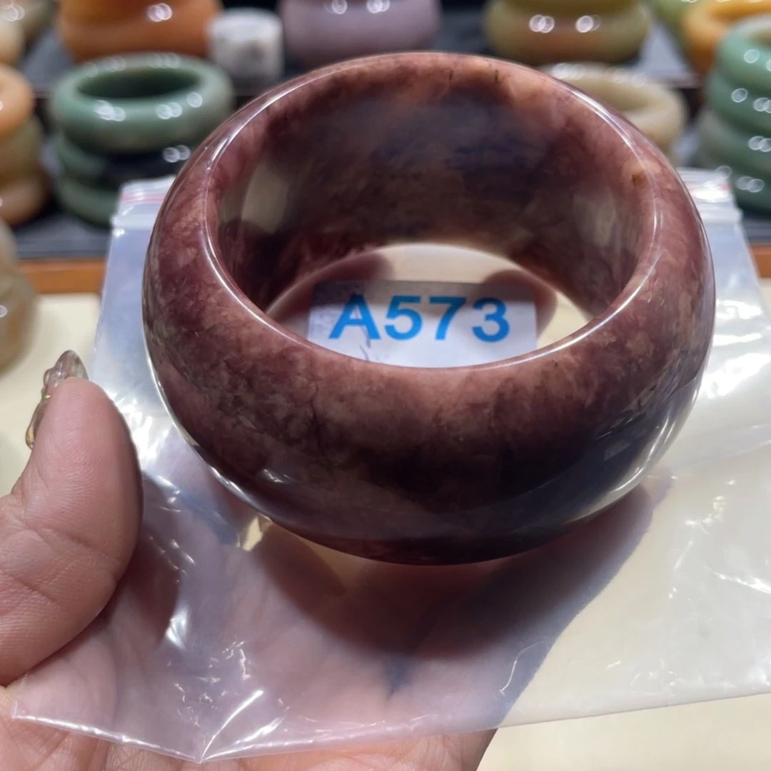 未镶嵌手镯石英岩玉草****)