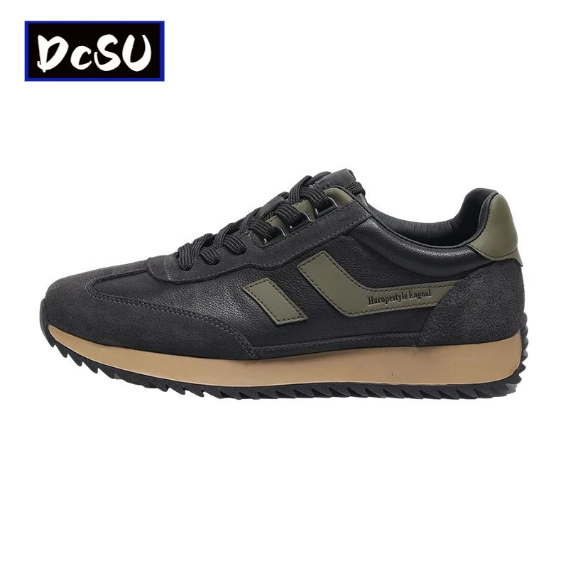 【香港DcSU&Shoes官方正品】男鞋冬季2025新款头层牛皮休闲鞋男潮流