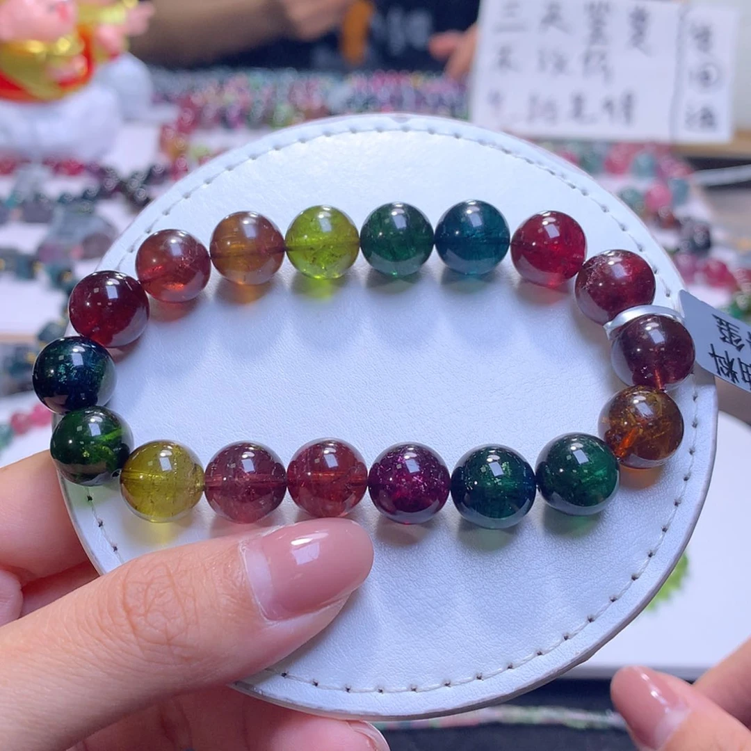 【闪购商品】未镶嵌手链碧玺11.8m