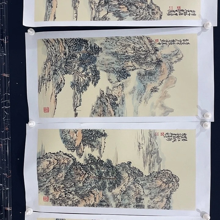 国画四尺四开作品