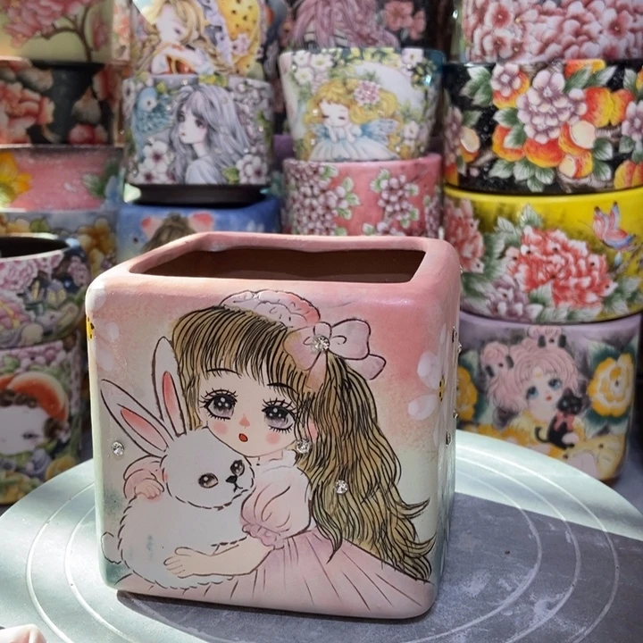 景德镇艺术手绘作品