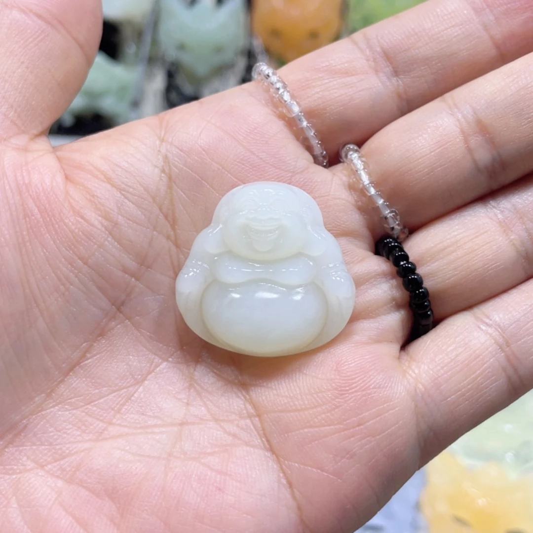 【闪购商品】岫玉未镶嵌颈饰47吊坠