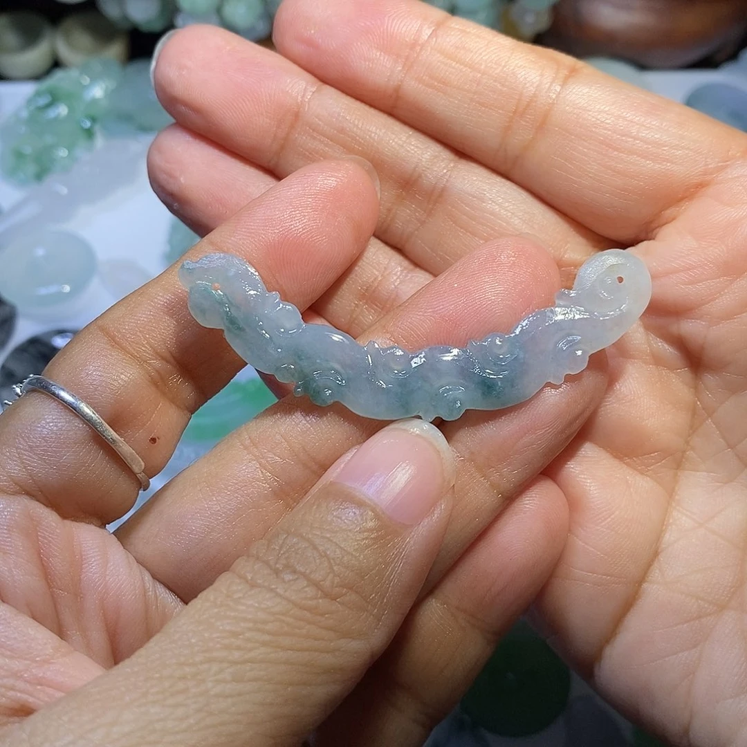 筱***语定制翡翠未镶嵌玉衡