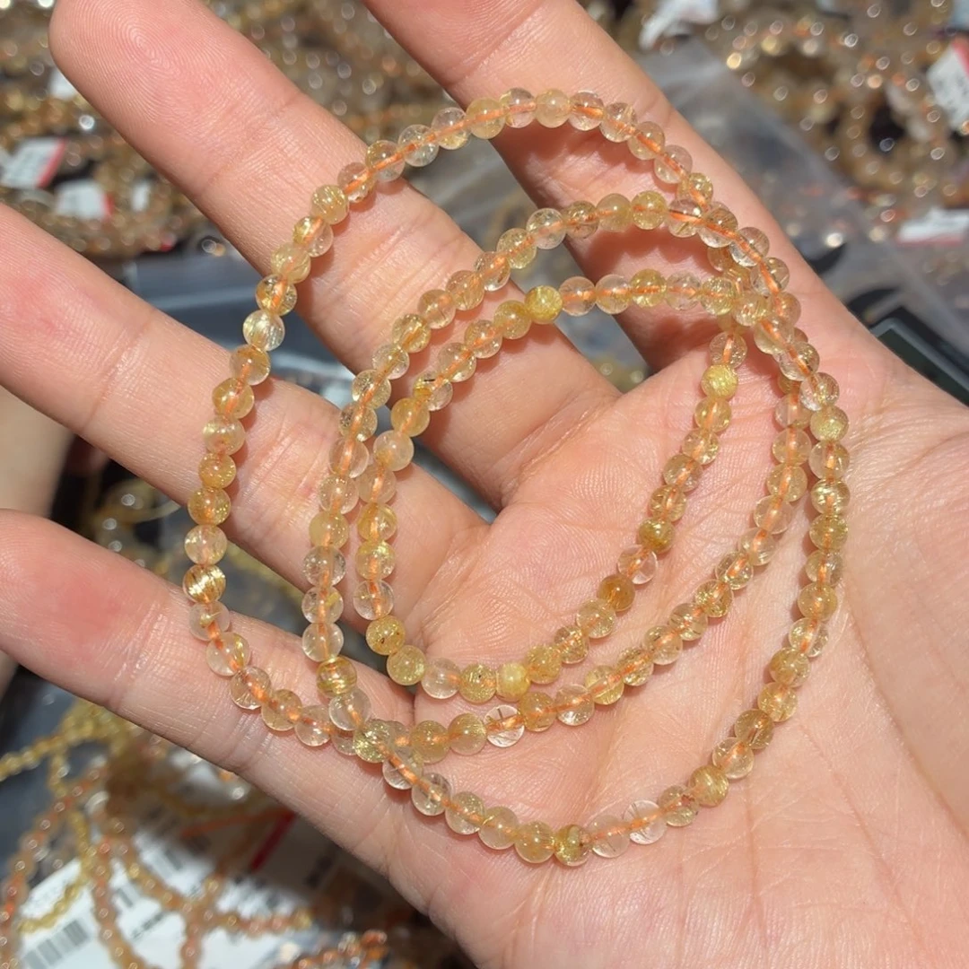 水晶手链未镶嵌莫**喵手链