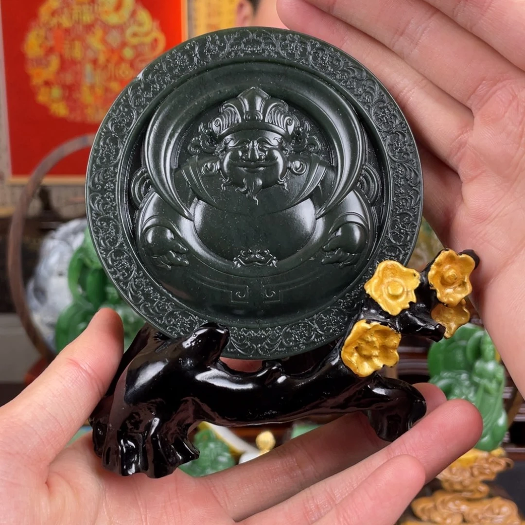 和田玉未镶嵌摆件