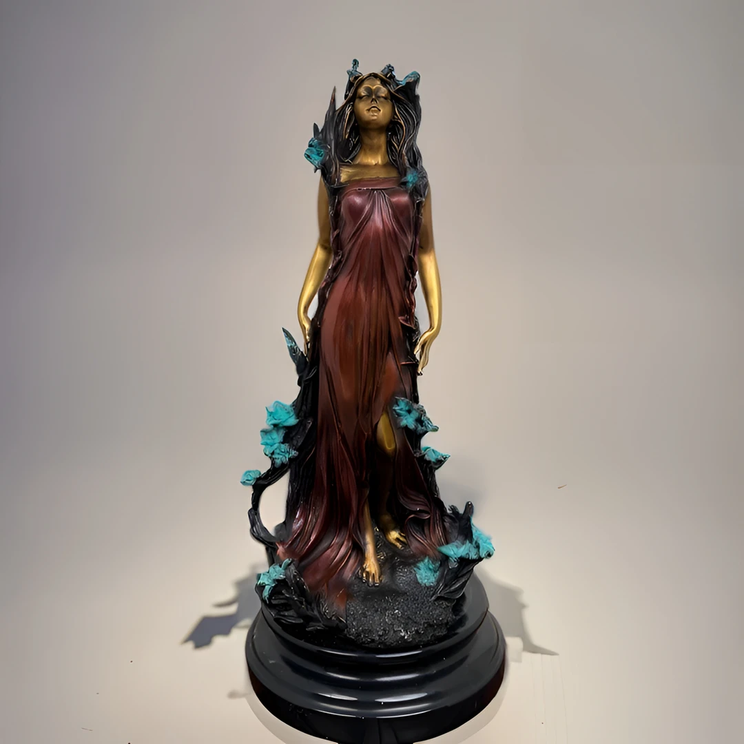 精铜雕塑 古希腊性感女神~阿尔忒弥斯