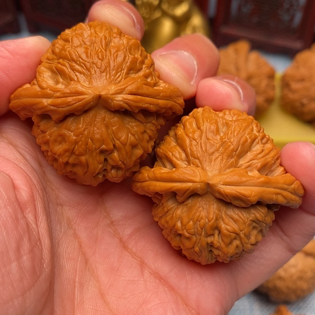 把件文玩核桃毕业全品白狮子4.5尺绝配