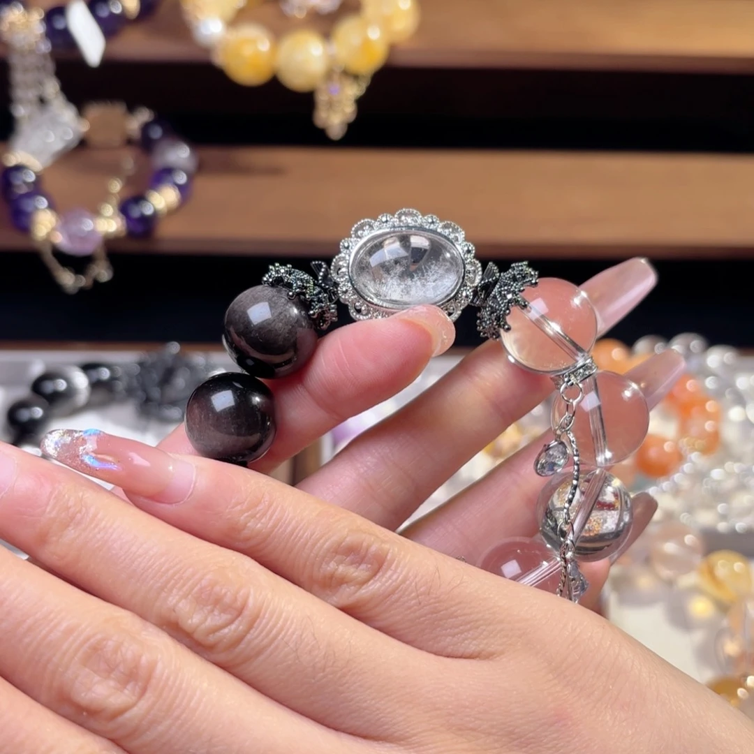 水晶手链合金T****o手串