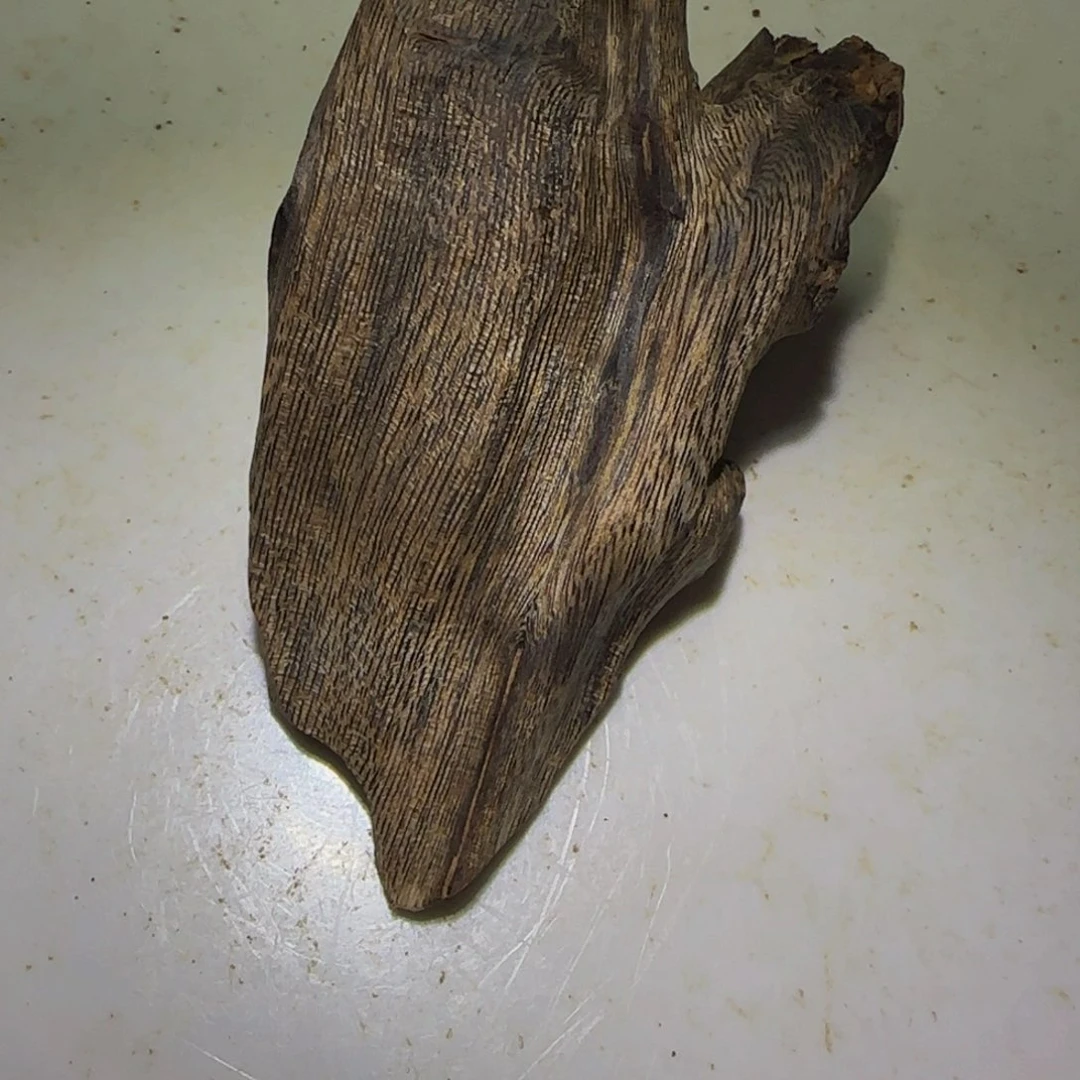 沉香手把件李*.沉香奇楠野生挂件33克