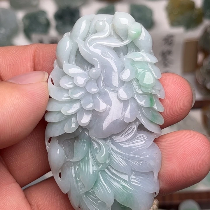 颈饰未镶嵌翡翠凤凰