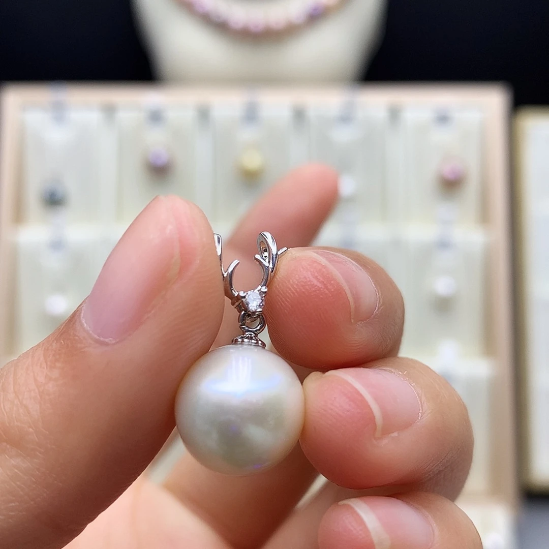 颈饰淡水珍珠合金