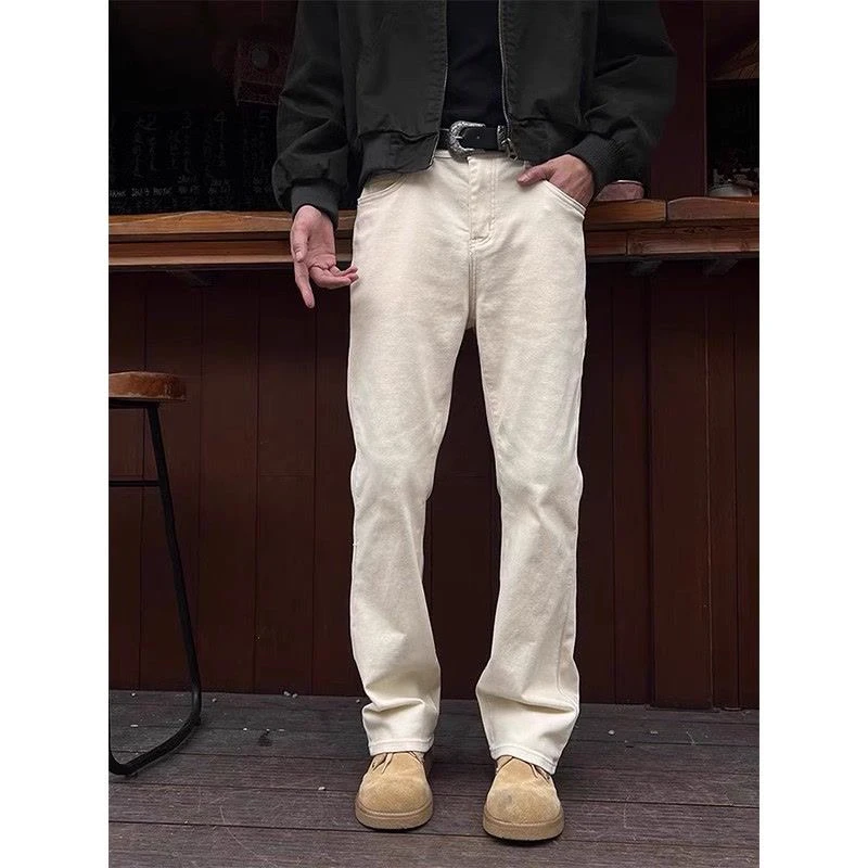 2025年男士新款牛仔直筒裤