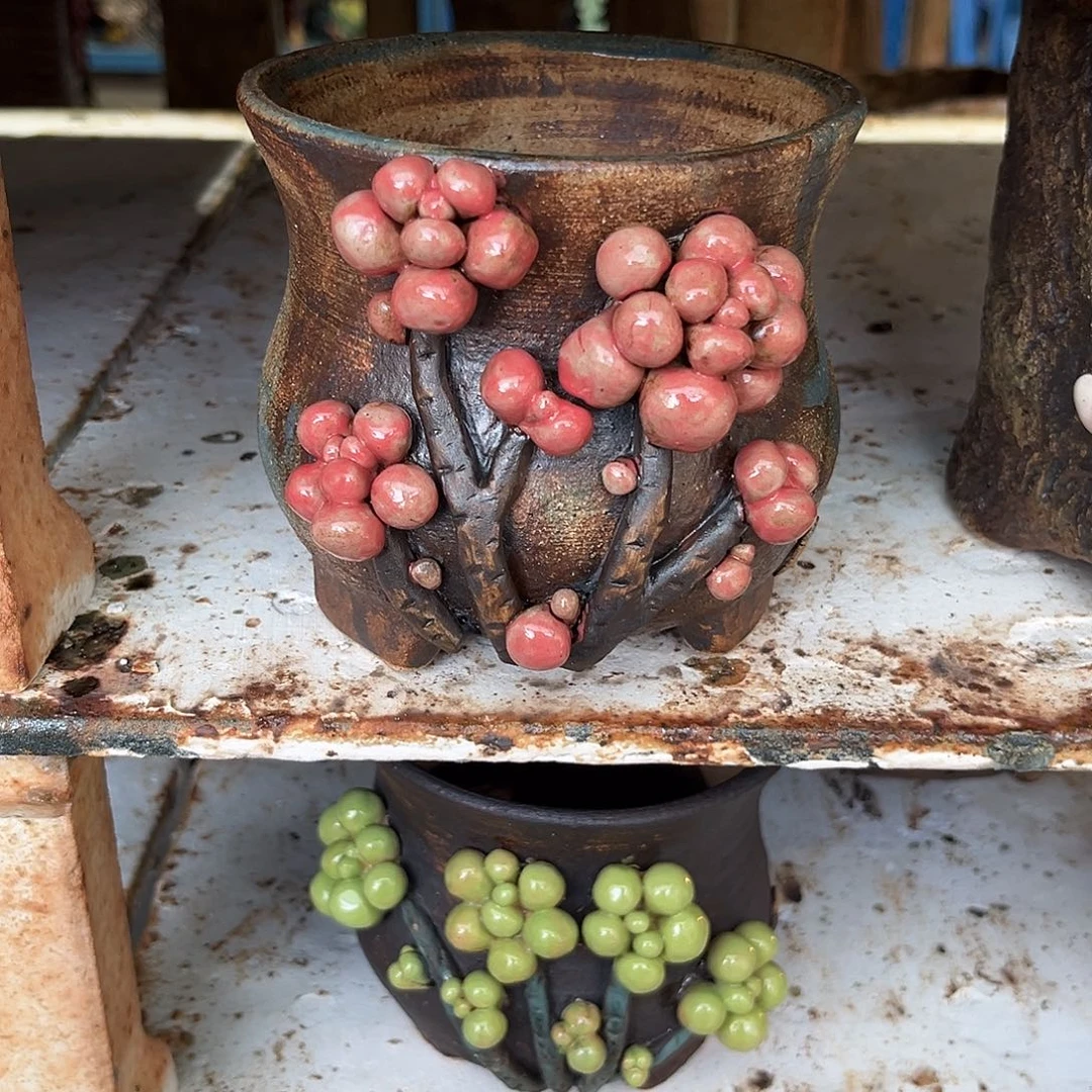 7 号陶然花器手工花盆