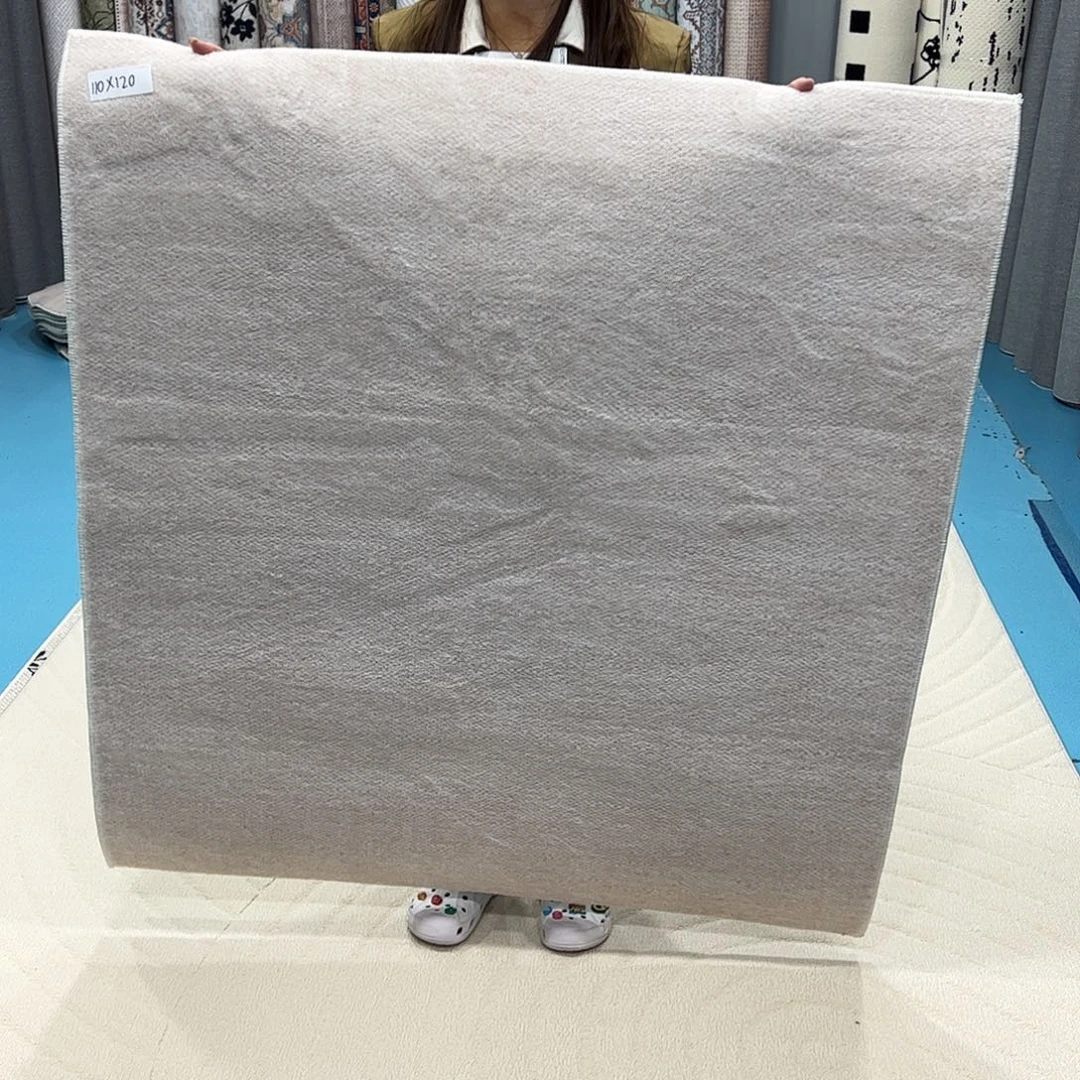 混纺110×120尺寸误差±1-3cm棉布底仿羊绒微瑕特价