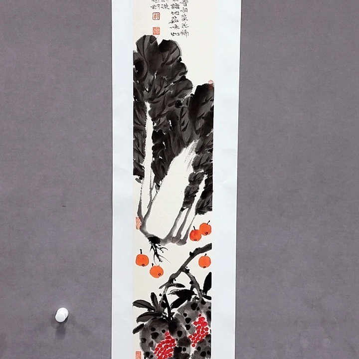 国画亲笔手绘放心去藏