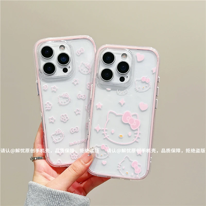 三合一炫彩适用苹果iPhone17/华为荣耀/OPPO/VIVO/小米手机壳爆款