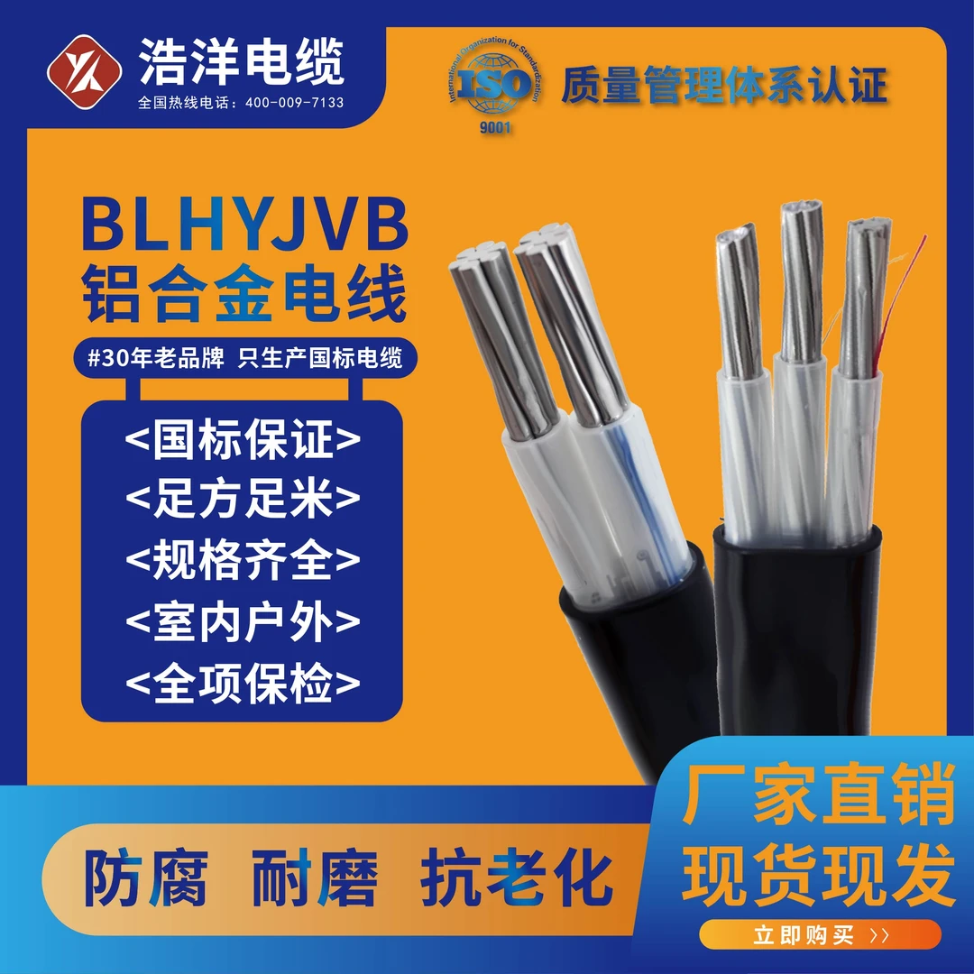 铝合金电线2芯3芯6平10平16平25平厂家直销电缆线厂家批发