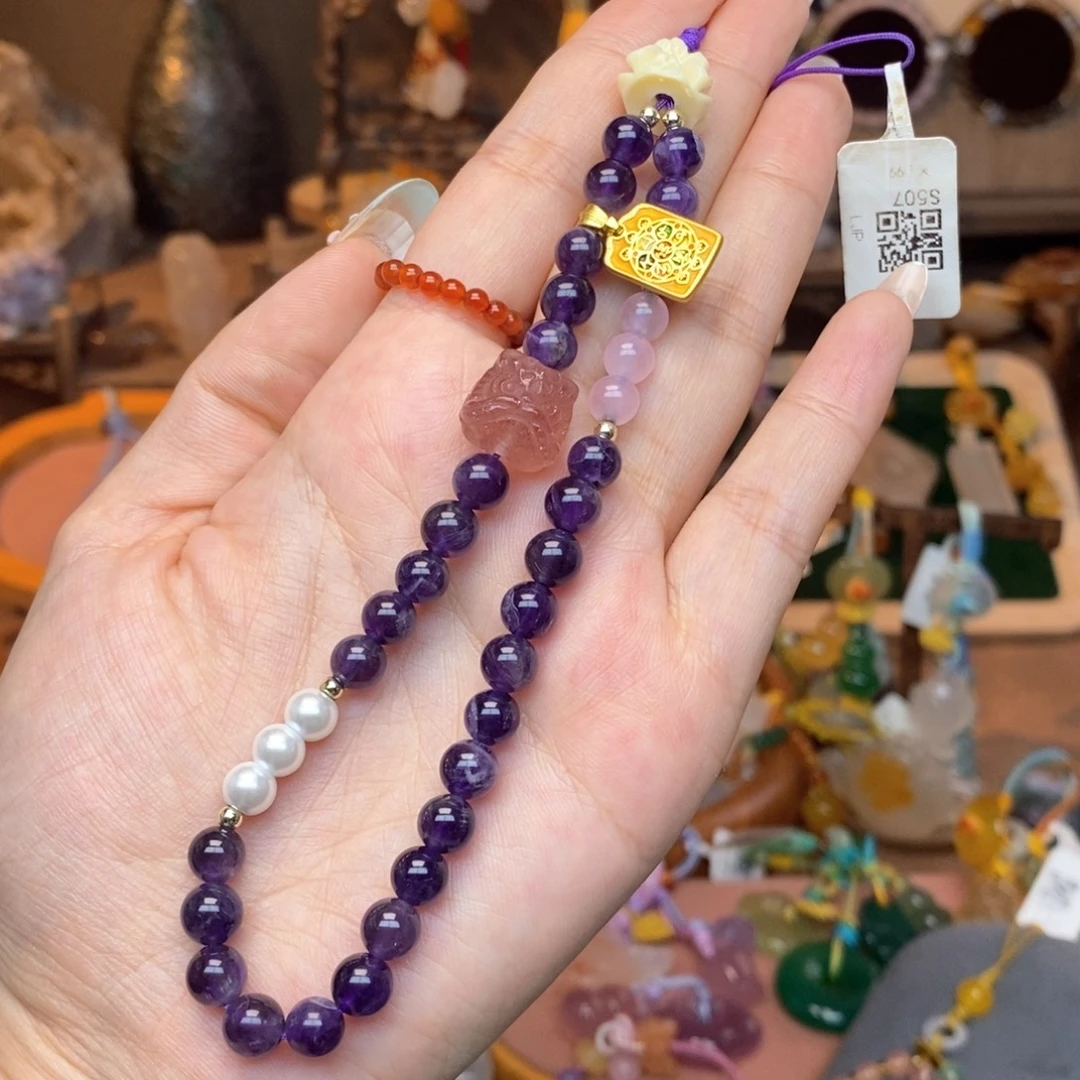 颈饰紫晶未镶嵌888888