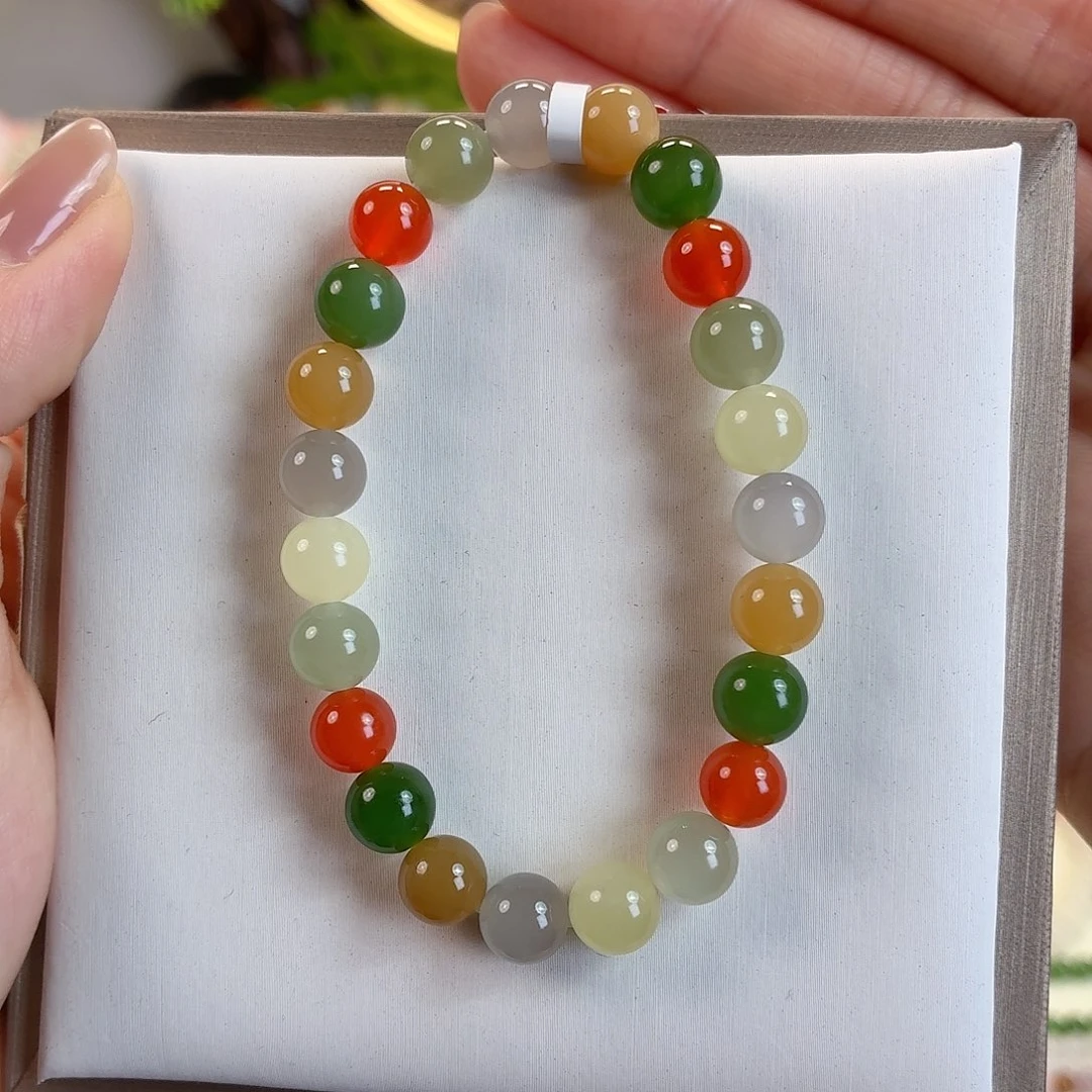 未镶嵌手串和田玉