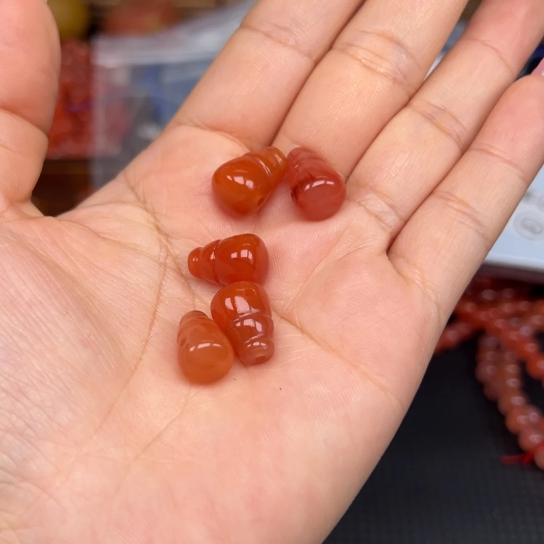 南红玛瑙未镶嵌吊坠(不含链)