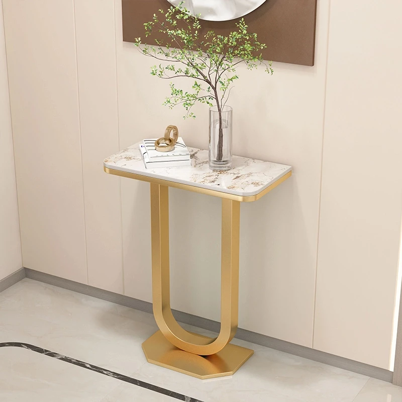 客厅花架电视柜旁轻奢岩板置物架阳台沙发旁植物花盆架铁艺摆架