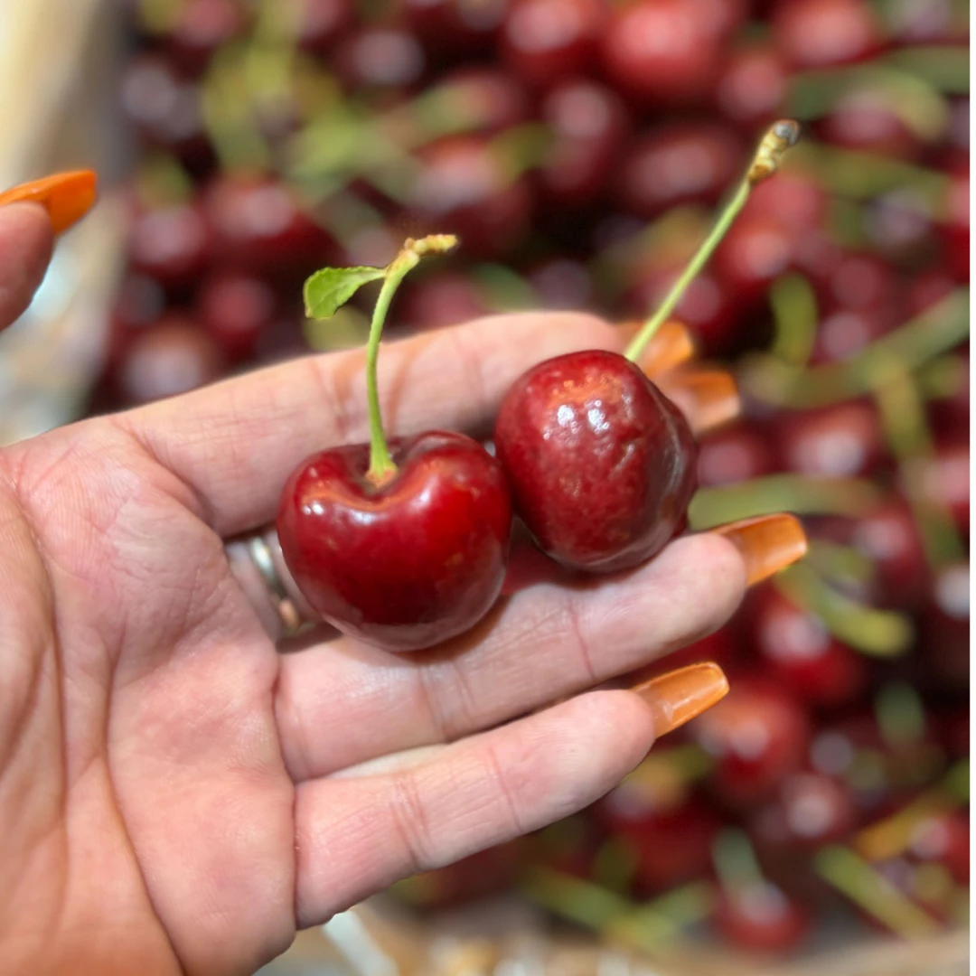 智利冰丝3J大黑车厘子又脆又清甜46.8元/2斤