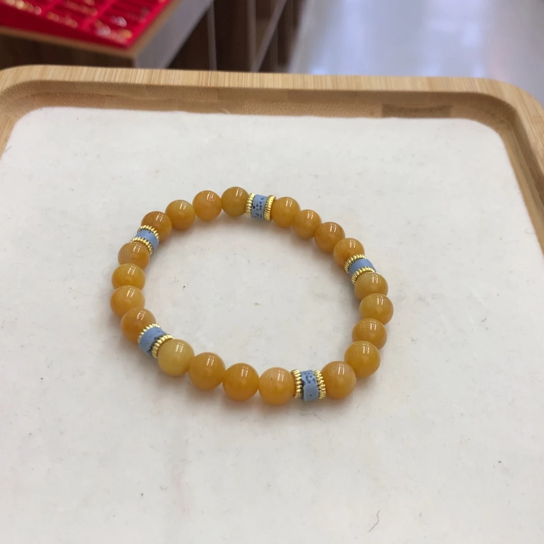 石英质玉未镶嵌手串