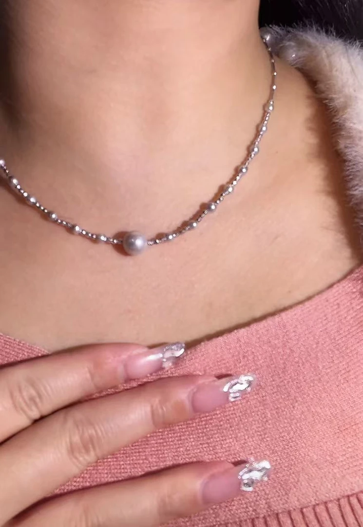 【涂涂高定珠宝】18k真多麻满天星项链zzxm