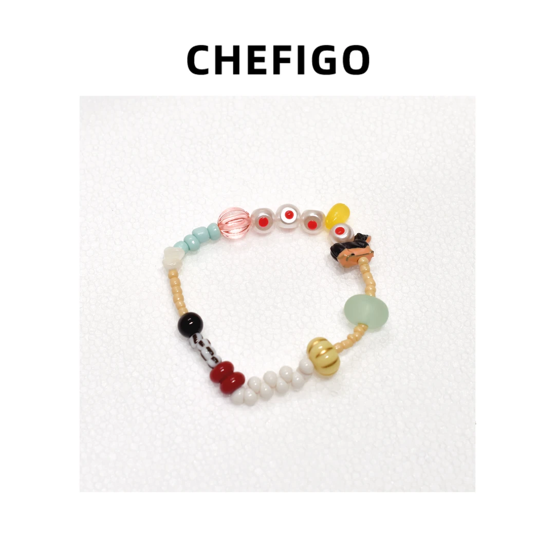 小众精致串珠开年好运手环