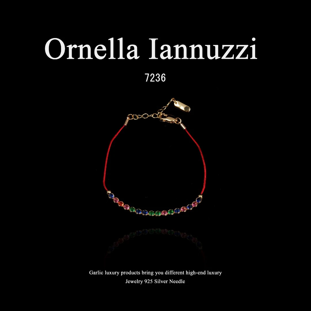 【彩虹手链】Rainbow Bracelet手链~7236（16+3cm）