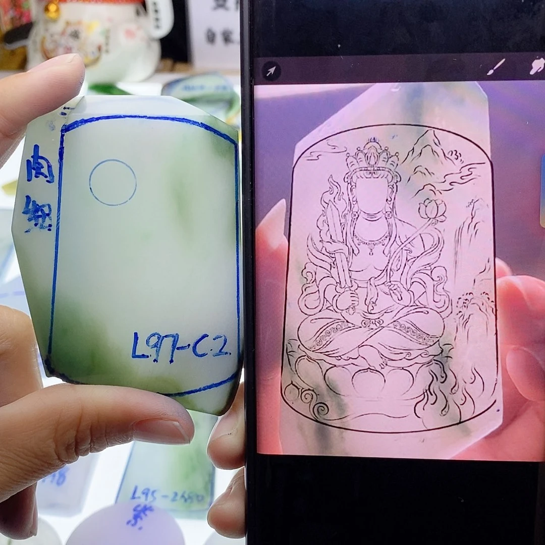 未镶嵌定制翡翠纯天然