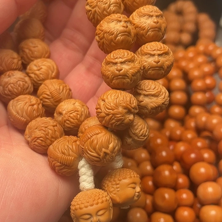 猴头核桃手串黑神