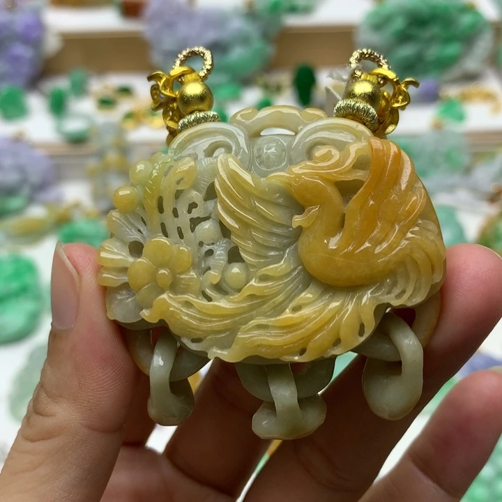 颈饰未镶嵌翡翠翡翠